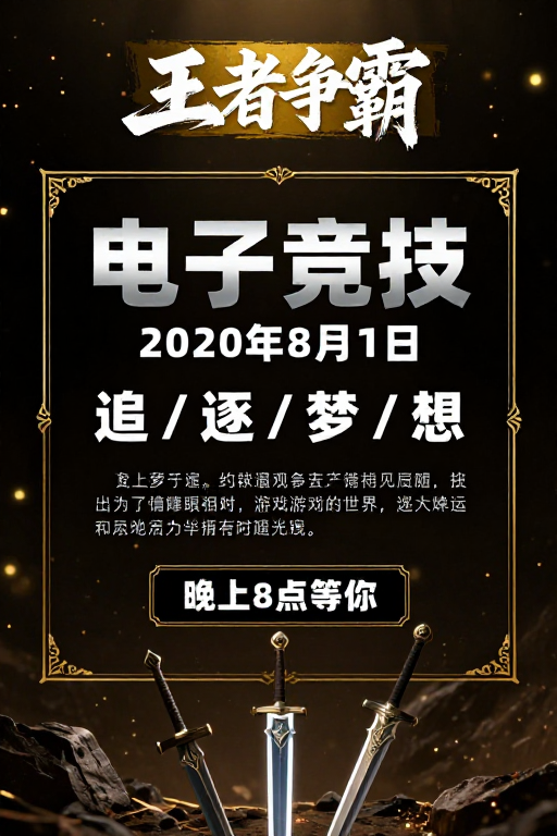王者争霸·电子竞技盛典：2020 年 8 月 1 日邀您共赴巅峰对决