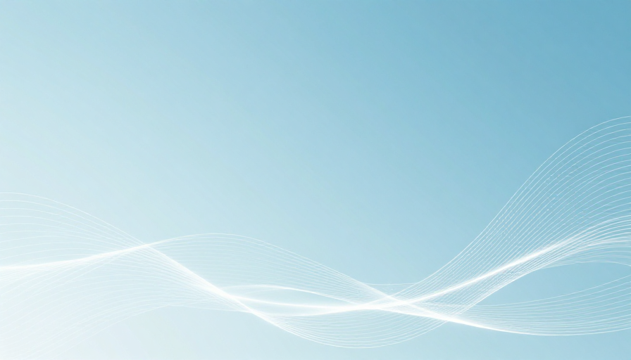 未来感科技背景:流动光带与留白空间