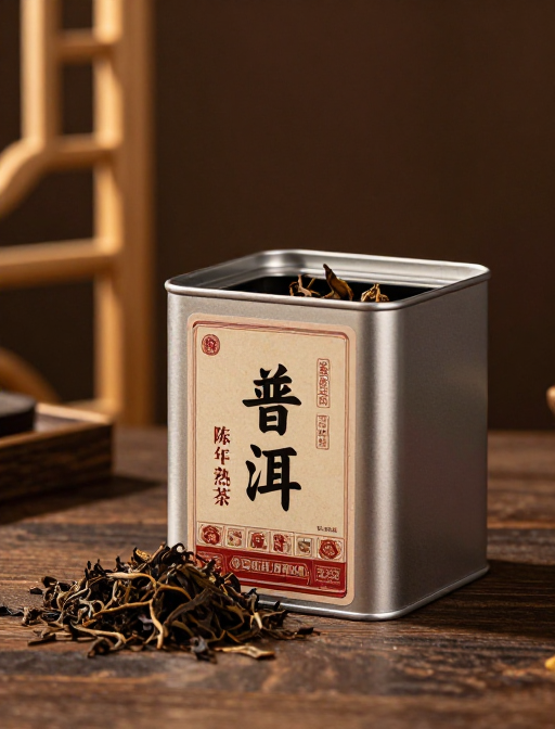 暖光陈年普洱:高级质感金属罐