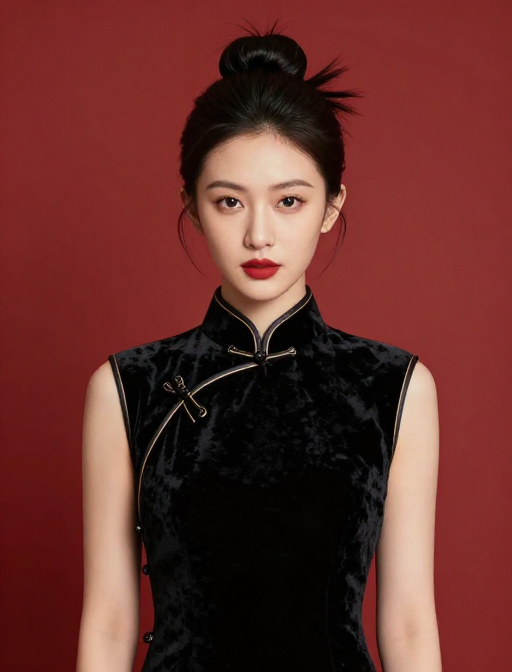东方韵味：旗袍女性的优雅与沉静