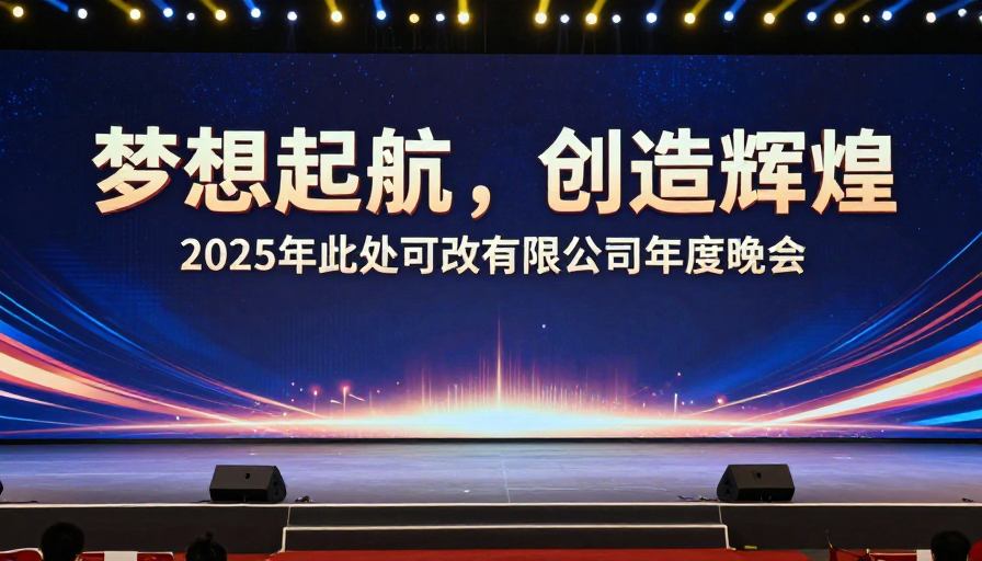 梦想启航 创造辉煌：2025年企业年度盛典