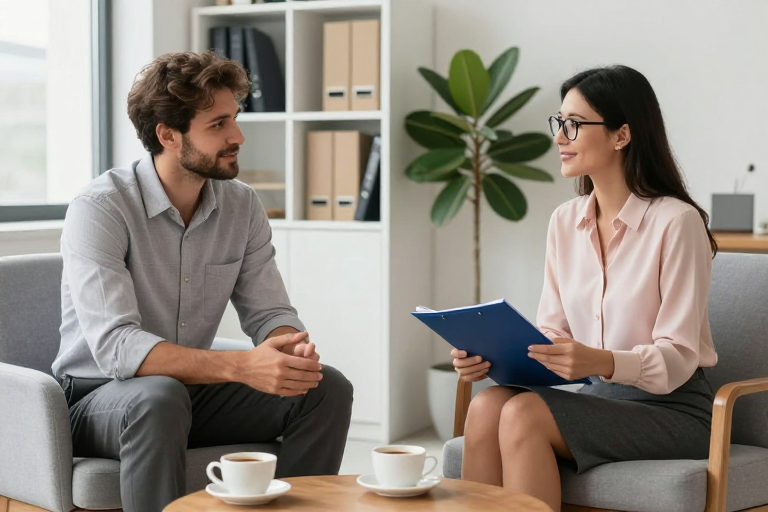 专业商务咨询：男女协作沟通的典范