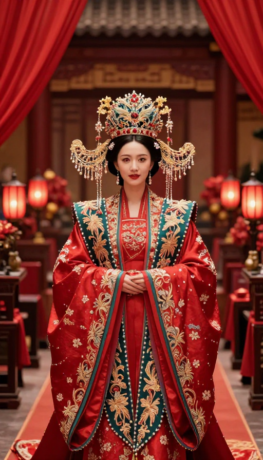明代华美新娘中式婚礼纪实