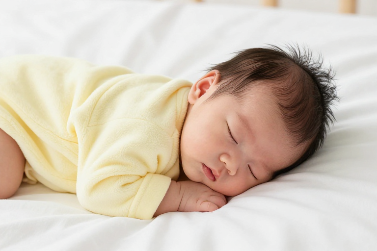 柔光中的安详新生：母婴产品专属画面