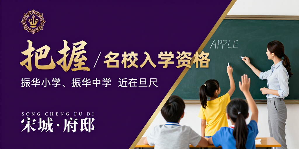 把握名校入学资格:宋城·府邸教育生态
