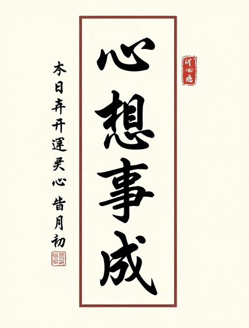 万事如意，福气满满：吉祥文字祝福设计