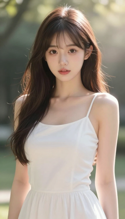 清纯超绝动漫少女:丁达尔光束与极致立体美