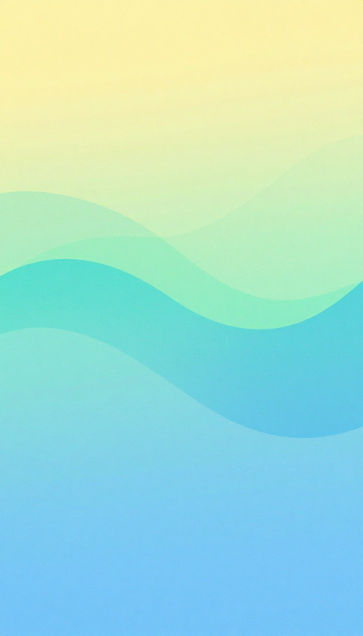 柔和渐变流动背景，简约现代与自然科技融合