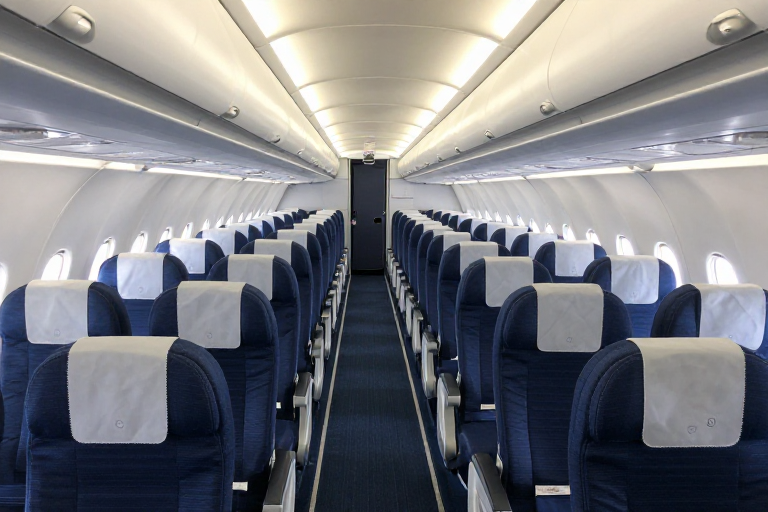 纯净经济舱：深蓝细节彰显航空品质