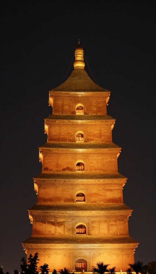大唐盛世璀璨夜景：繁华与历史的交融