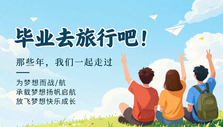 毕业季青春启程：与友同行去远行吧！