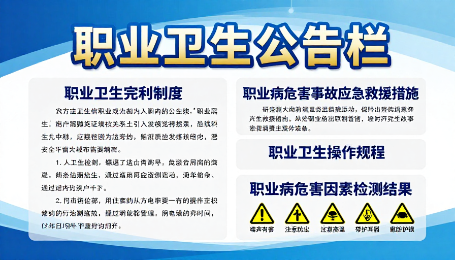 职业卫生权威公示：安全合规管理指南