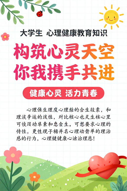 青春心语:构建健康心灵,共筑美好校园