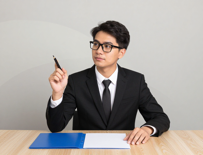 现代商务精英：专业沉稳的办公风采