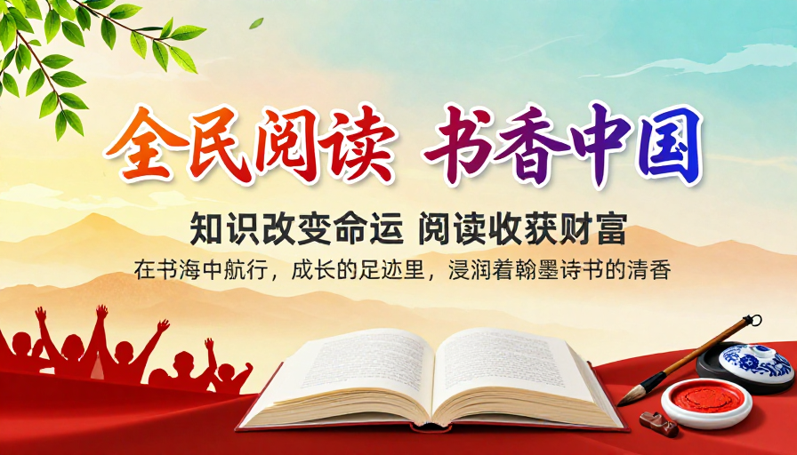 书香润华章·全民阅读新时代
