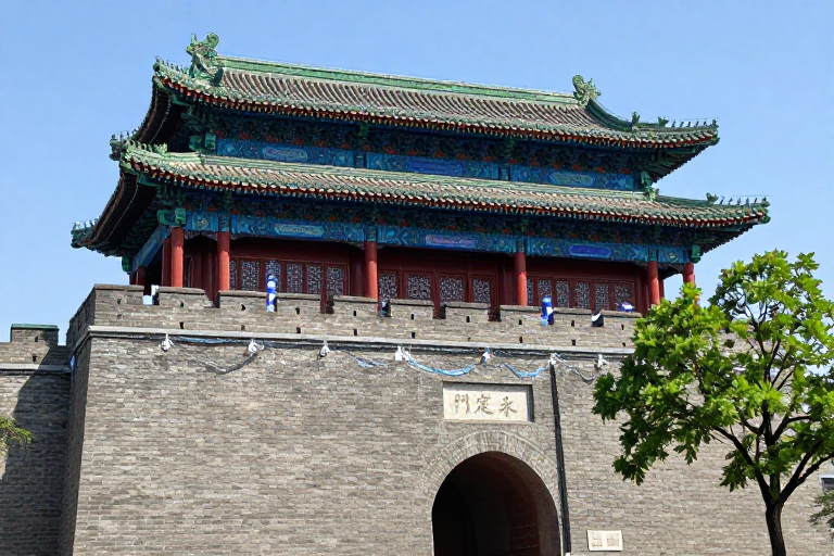 北京永定门城楼:古韵新彩的长城守护神