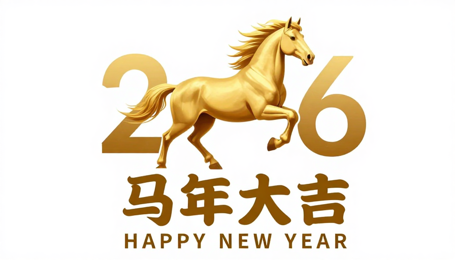 金骏跃动迎2026新春祝福