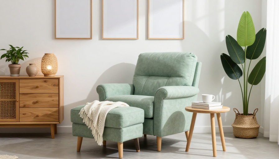 莫兰迪柔光客厅：宁静舒适居家美学展示