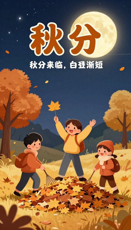 秋分时节,欢乐跳跃的秋日乐趣