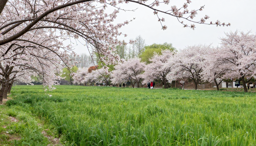 春色盎然:春日自然摄影风光图