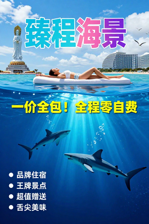梦幻南海·臻程海景全包游海报
