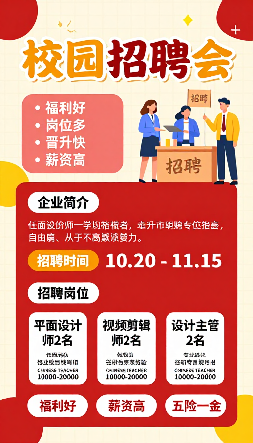 活力校园招聘会:精彩职场机会等你发现
