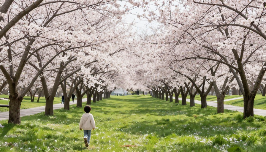 春意盎然的自然美景：春日摄影作品