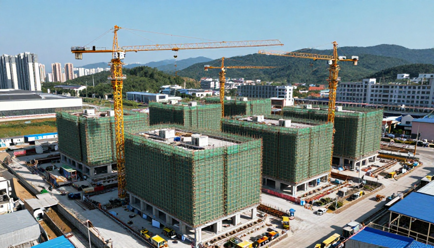 宏伟基建现场：现代建筑施工全景纪实