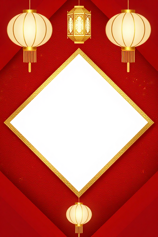 金红祥云·中式节庆背景设计