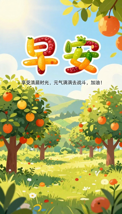 元气满满早安果·享受清晨时光