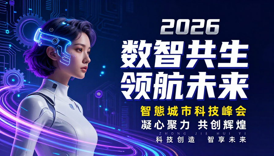 数智共生未来:2026智慧城市科技峰会