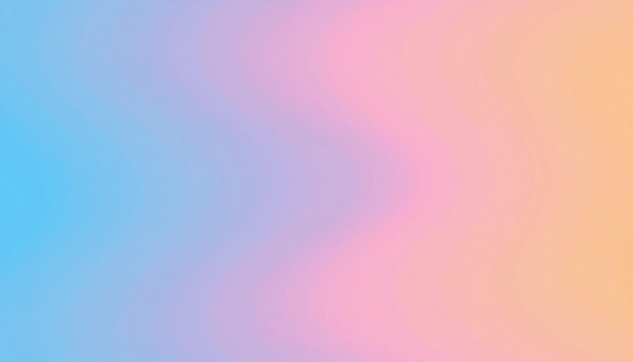 柔光渐变S形流体艺术背景