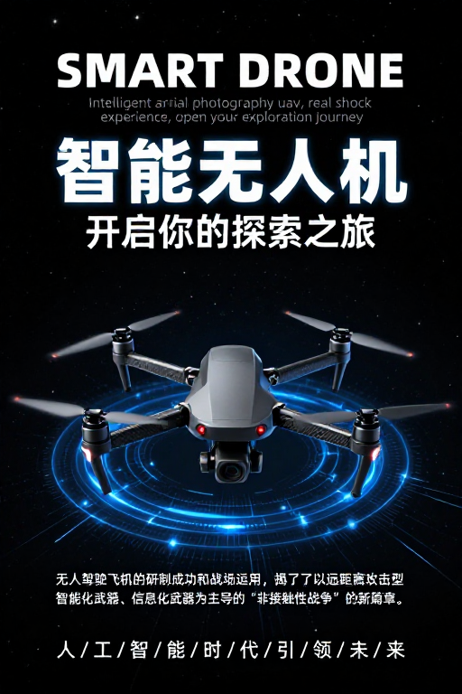 未来科技引领：高精度智能无人机展示