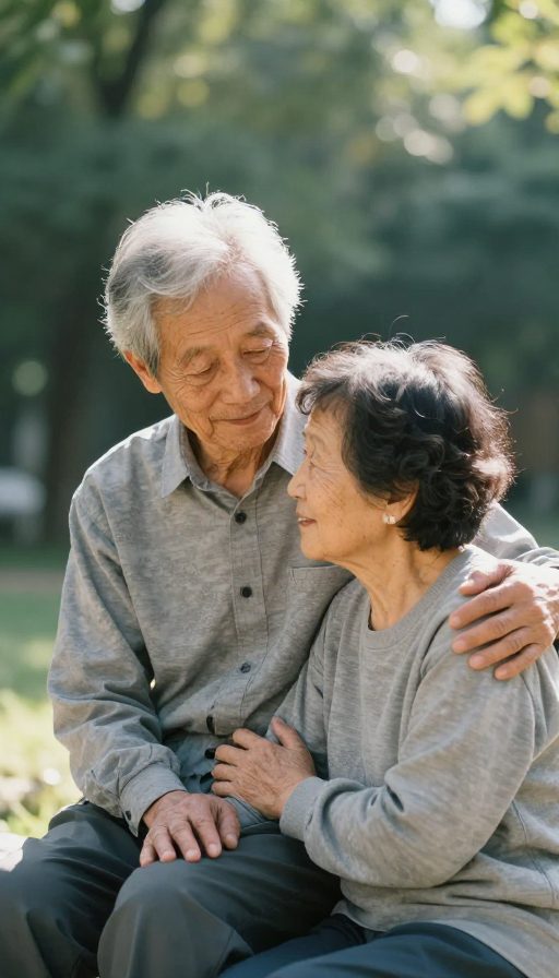 温馨时光：专业摄影师捕捉照顾老人的真挚瞬间