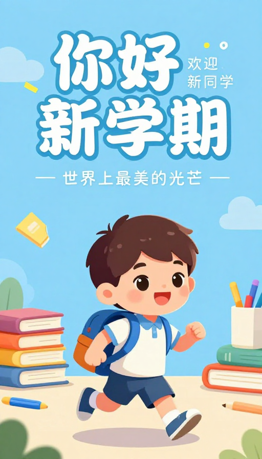 活力满满新学期，快乐启程！