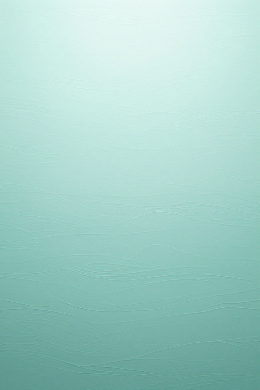 青绿波浪质感渐变底纹