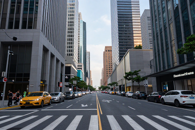 都市潮流：时尚先锋的街头风景