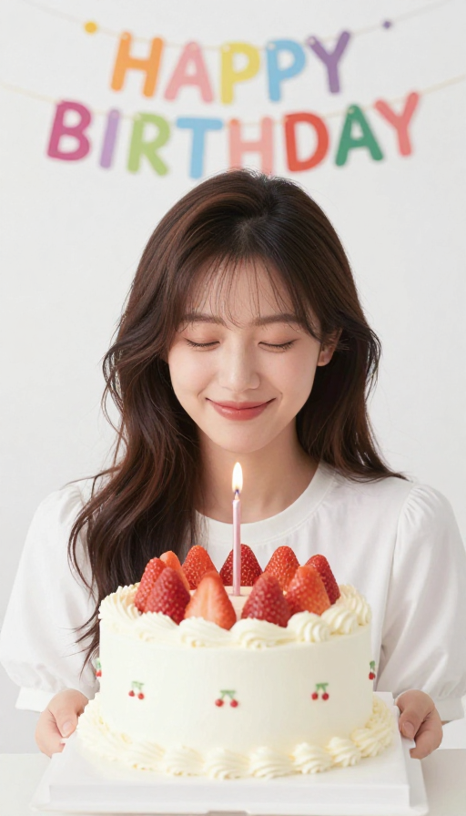生日快乐！精美派对祝福页面，色彩缤纷