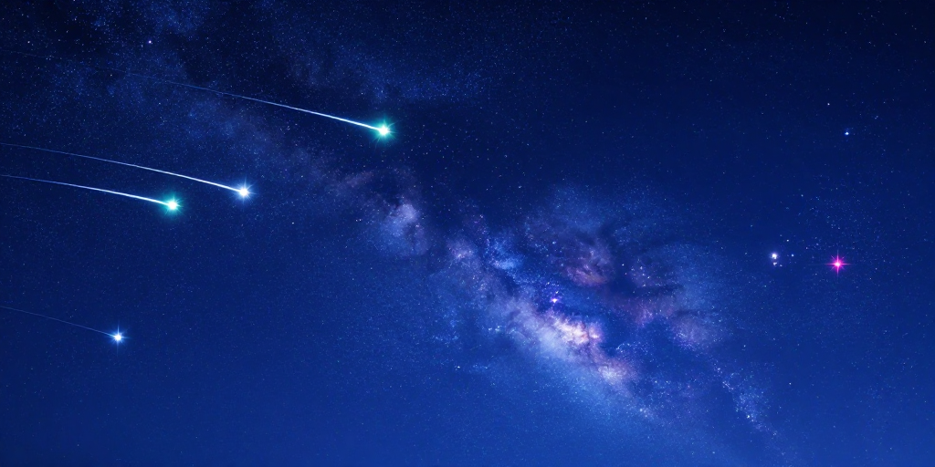 深邃星际星河:梦幻动感宇宙背景图