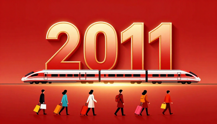 2011 高铁启程：中国新春插画盛宴