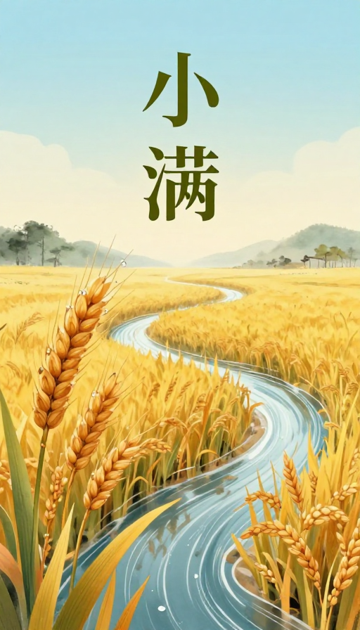 小满画卷：水墨田园里的温润之美