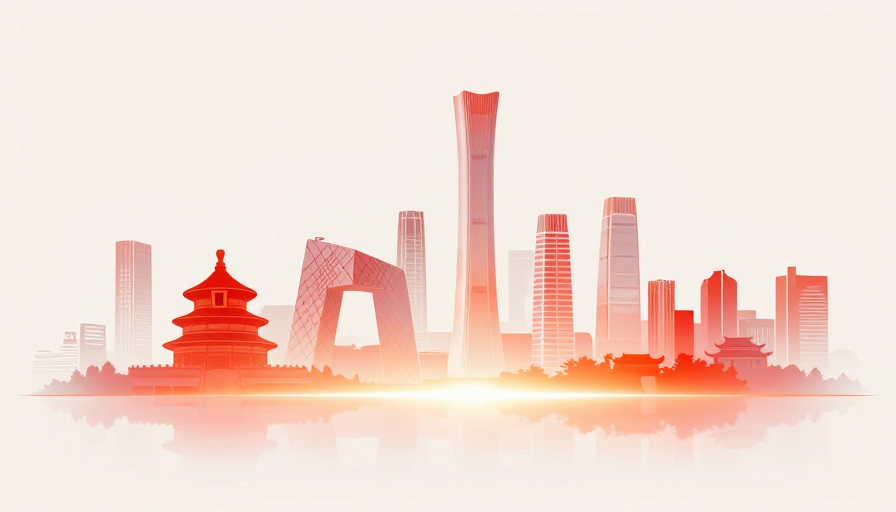 北京科技美学:光影融合的现代都市画卷