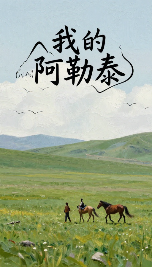 我的阿勒泰：油画草原与牧歌的诗意画卷
