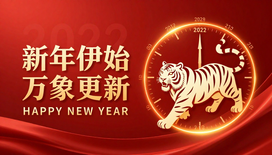新年伊始 万象更新：2022喜庆生肖艺术图