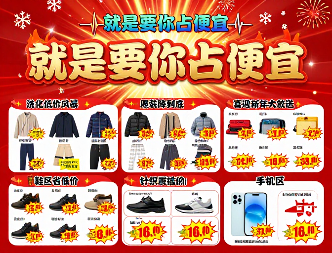 新春特惠狂欢购！