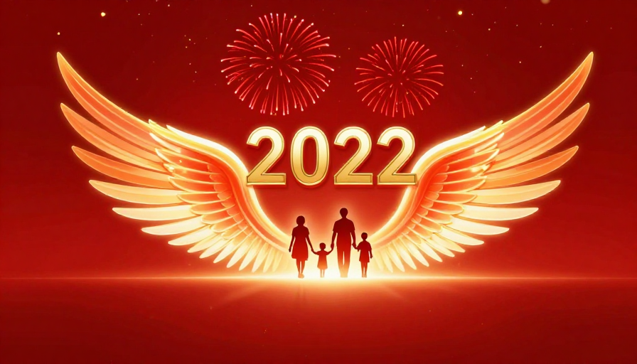 红金流光2022新年庆典：光翼家族剪影