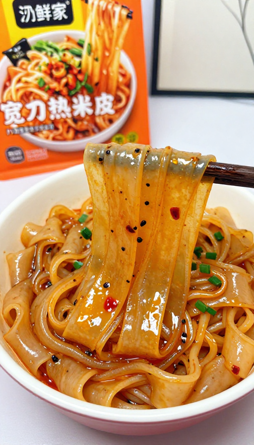 沔鲜宽刀热米皮:家用复刻汉中地道风味