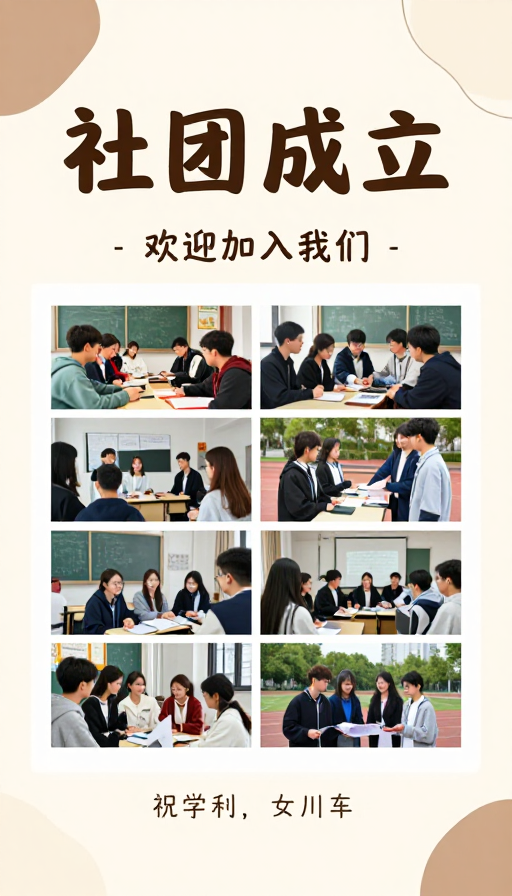 社团正式成立,诚邀您加入共创美好未来