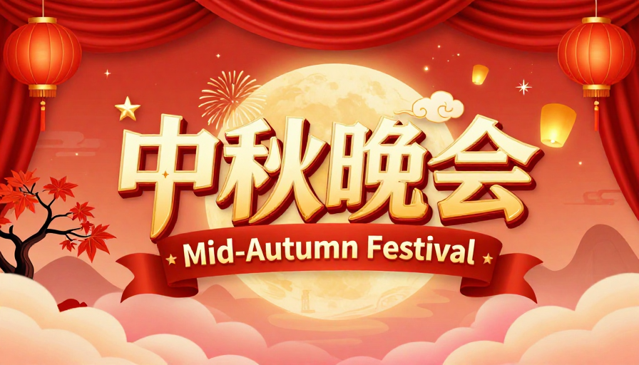 中秋晚会:传统与现代的金色庆典