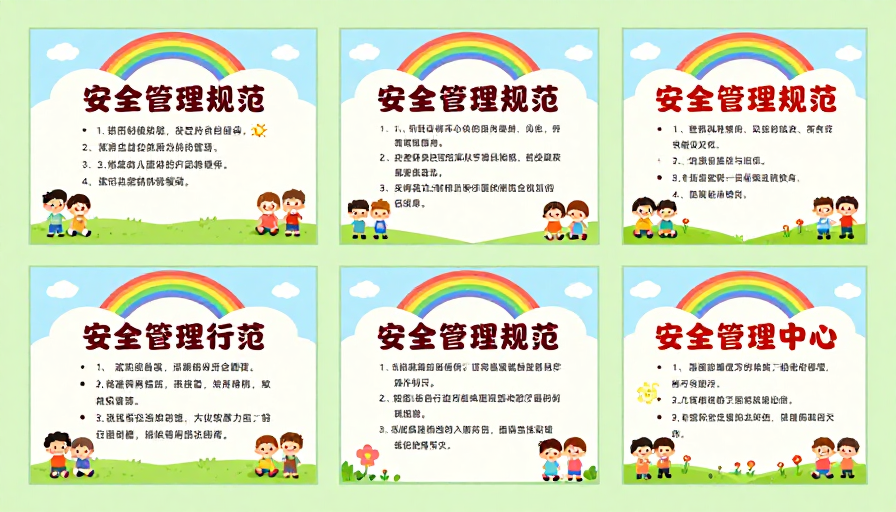 童趣守护：幼儿园安全规范指南